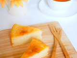 簡単！ホットケーキミックスとヨーグルトで作る　なんちゃってチーズケーキ♡