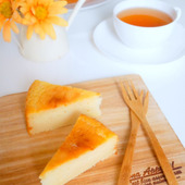 簡単！ホットケーキミックスとヨーグルトで作る　なんちゃってチーズケーキ♡