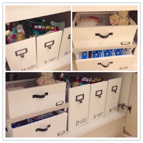 100均の材料だけで スッキリ 洗面所シンク下収納 暮らしニスタ 100均の材料だけで スッキリ 洗面所シンク下収納 暮らしニスタ