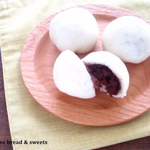 グルテンフリー 小麦粉不使用 米粉だけで作るお饅頭レシピ 暮らしニスタ