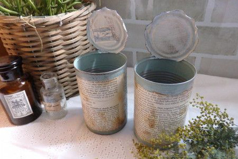 空き缶をアンティーク風に リメイク缶のおしゃれなアイデア集 暮らしニスタ 空き缶をアンティーク風に リメイク缶のおしゃれなアイデア集 暮らしニスタ