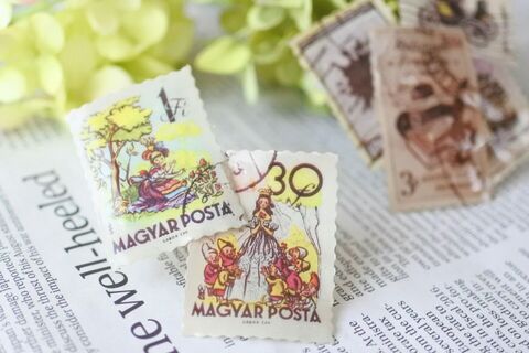 簡単すぐ出来る 切手が可愛く変身 暮らしニスタ