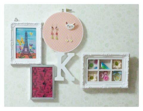 貼るだけ簡単 写真立て 刺繍枠で壁掛けオブジェをハンドメイド 暮らしニスタ 貼るだけ簡単 写真立て 刺繍枠で壁掛けオブジェをハンドメイド 暮らしニスタ