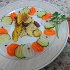 Wavy　vegetable　slice　salad　　その2