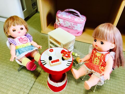 メルちゃんのディスプレイ収納ならこれ カラーボックスフル活用アイデア 暮らしニスタ