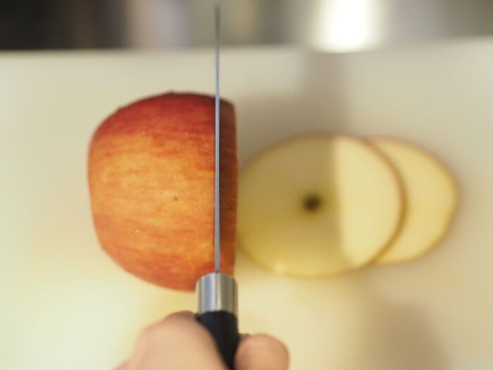 「りんごドーナツ」の作り方