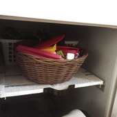 100均グッズでＤＩＹ☆キッチンのデッドスペースを有効活用！