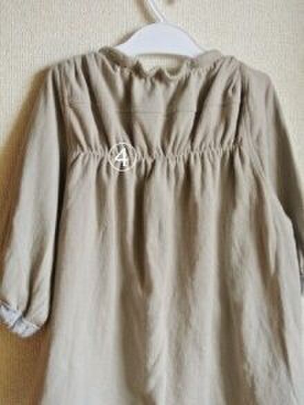 パパのお古tシャツを型紙なし の簡単リメイクで娘の作業服に 暮らしニスタ