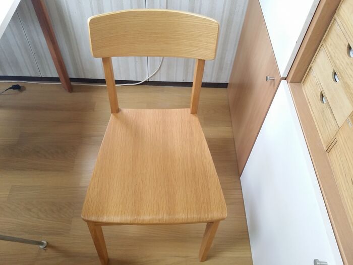 お気に入りのカフェで使われていた椅子