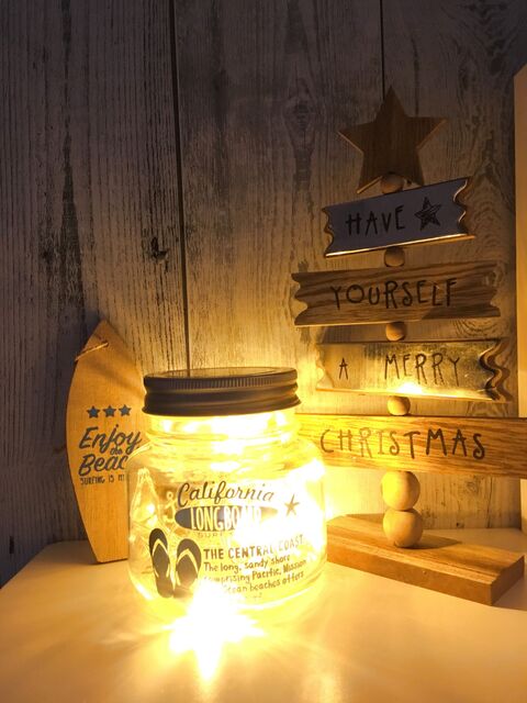 空き瓶と100均のledケーブルライトでクリスマスを楽しもう 暮らしニスタ 空き瓶と100均のledケーブルライトでクリスマスを楽しもう 暮らしニスタ