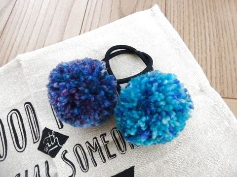 セリア 巻くだけ簡単 ボンボンヘアゴム 暮らしニスタ セリア 巻くだけ簡単 ボンボンヘアゴム 暮らしニスタ