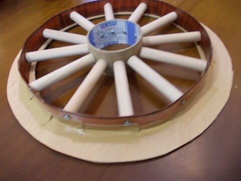 100均diy アンティーク風車輪 暮らしニスタ 100均diy アンティーク風車輪 暮らしニスタ