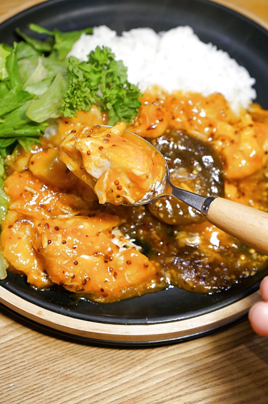 とりのむね肉を圧力鍋でホロホロ ハニーマスタードケチャップ煮込みのレシピ 暮らしニスタ とりのむね肉を圧力鍋でホロホロ ハニーマスタードケチャップ煮込みのレシピ 暮らしニスタ