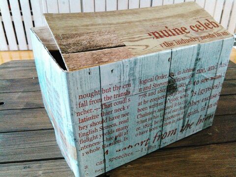 余ったリメイクシートの消費にも 段ボール箱に貼るだけ 一時置き収納diy 暮らしニスタ 余ったリメイクシートの消費にも 段ボール箱に貼るだけ 一時置き収納diy 暮らしニスタ
