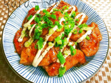 節約90円!やわらかプリップリ♡鶏むねの照りマヨソース