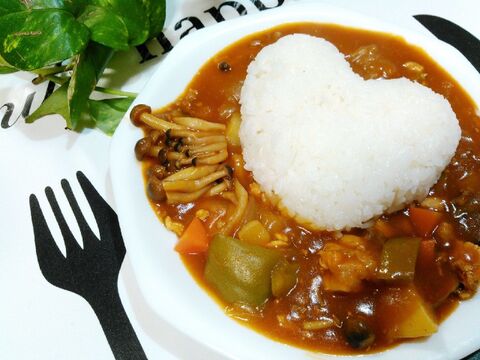 水不要 100 トマトジュースで作る 我が家のカレー 暮らしニスタ