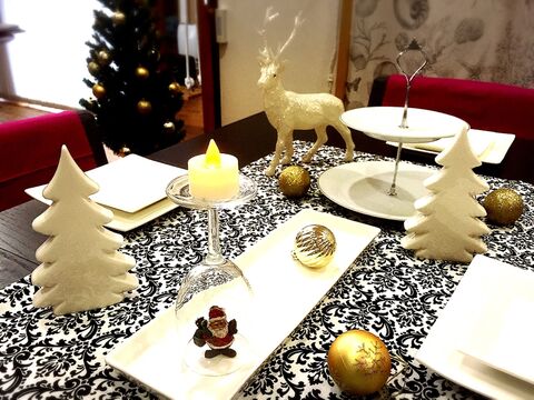 100均で 素敵クリスマステーブルコーデを演出 暮らしニスタ 100均で 素敵クリスマステーブルコーデを演出 暮らしニスタ