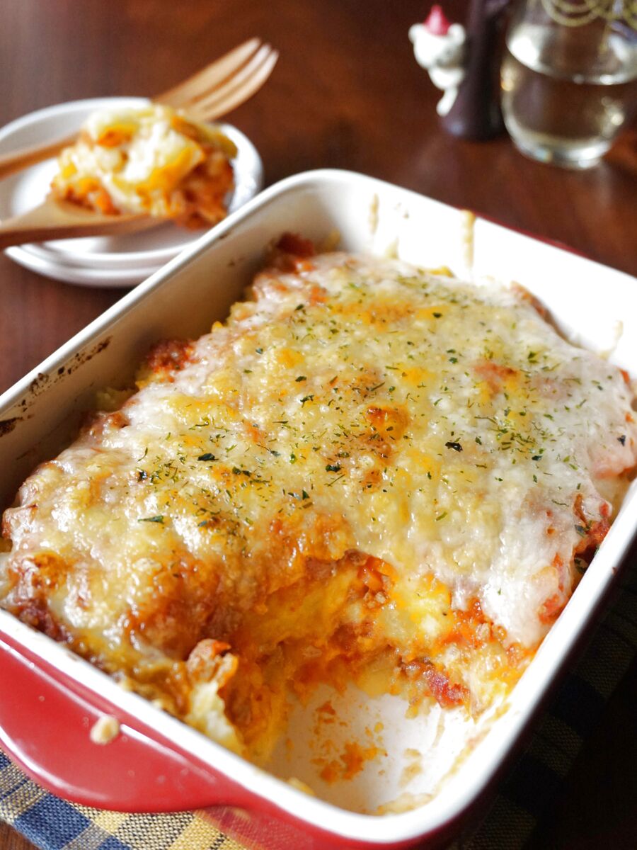 ホワイトソース不要 マッシュポテトでなんちゃってラザニア風 暮らしニスタ ホワイトソース不要 マッシュポテトでなんちゃってラザニア風 暮らしニスタ