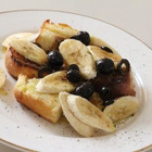 【コストコ】ホテルブレッドで♪お食事系レシピ☆バナナとオリーブのバルサミコソース☆