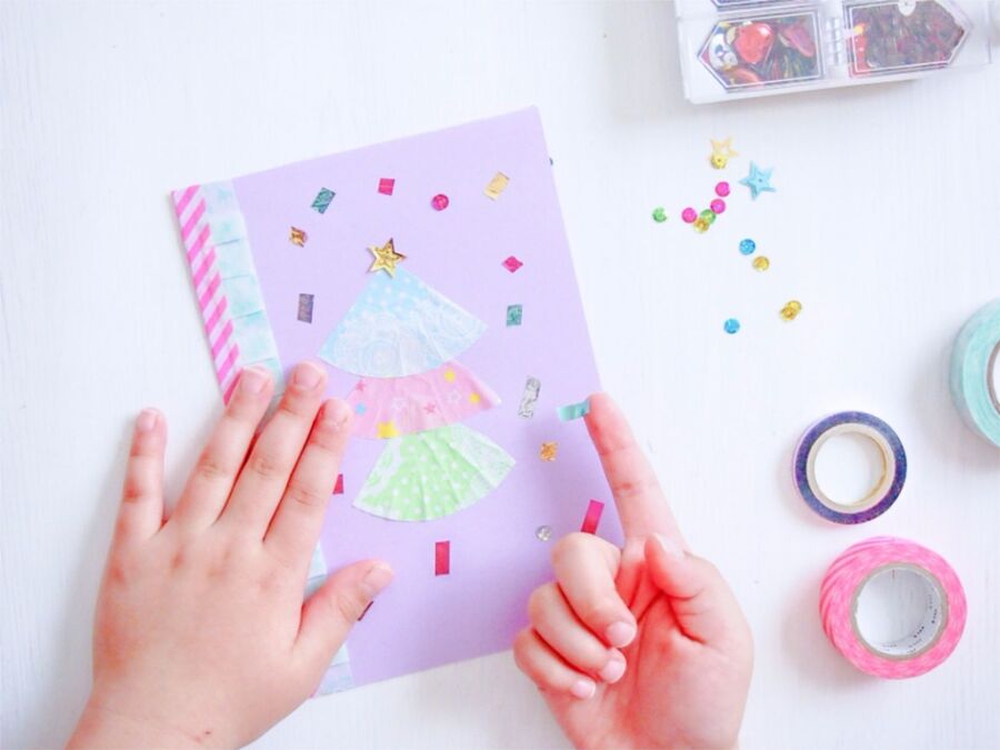 簡単手作り おしゃれでキュートなクリスマスカードの作り方 暮らしニスタ