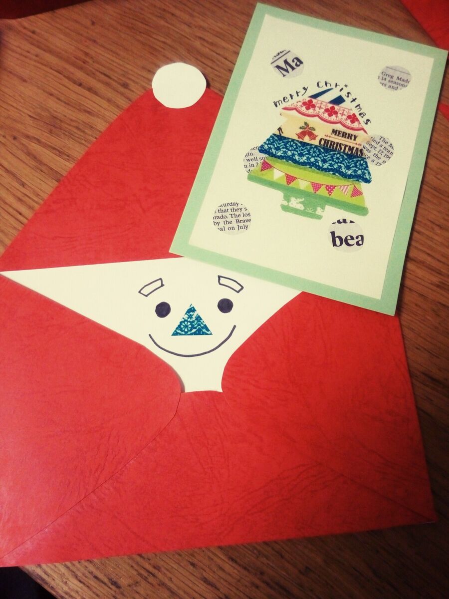 簡単手作り おしゃれでキュートなクリスマスカードの作り方 暮らしニスタ