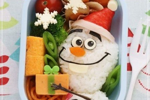 人気ディズニーキャラといえば オラフ アナ雪のキャラ弁15選 暮らしニスタ