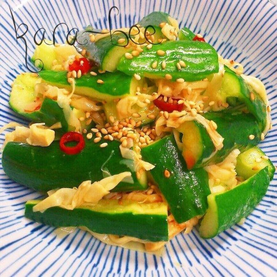 簡単3分 きゅうりと穂先メンマのピリ辛ラー油ナムル 暮らしニスタ