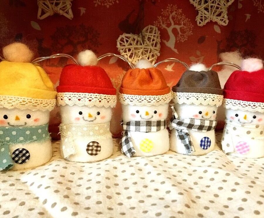 ピルクル空き容器 100均で 簡単エコな雪だるまさんの作り方 暮らしニスタ ピルクル空き容器 100均で 簡単エコな雪だるまさんの作り方 暮らしニスタ