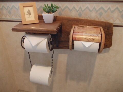 100均diy トイレットペーパーホルダーをデコパージュ アイアン風リメイク 暮らしニスタ 100均diy トイレットペーパーホルダーをデコパージュ アイアン風リメイク 暮らしニスタ