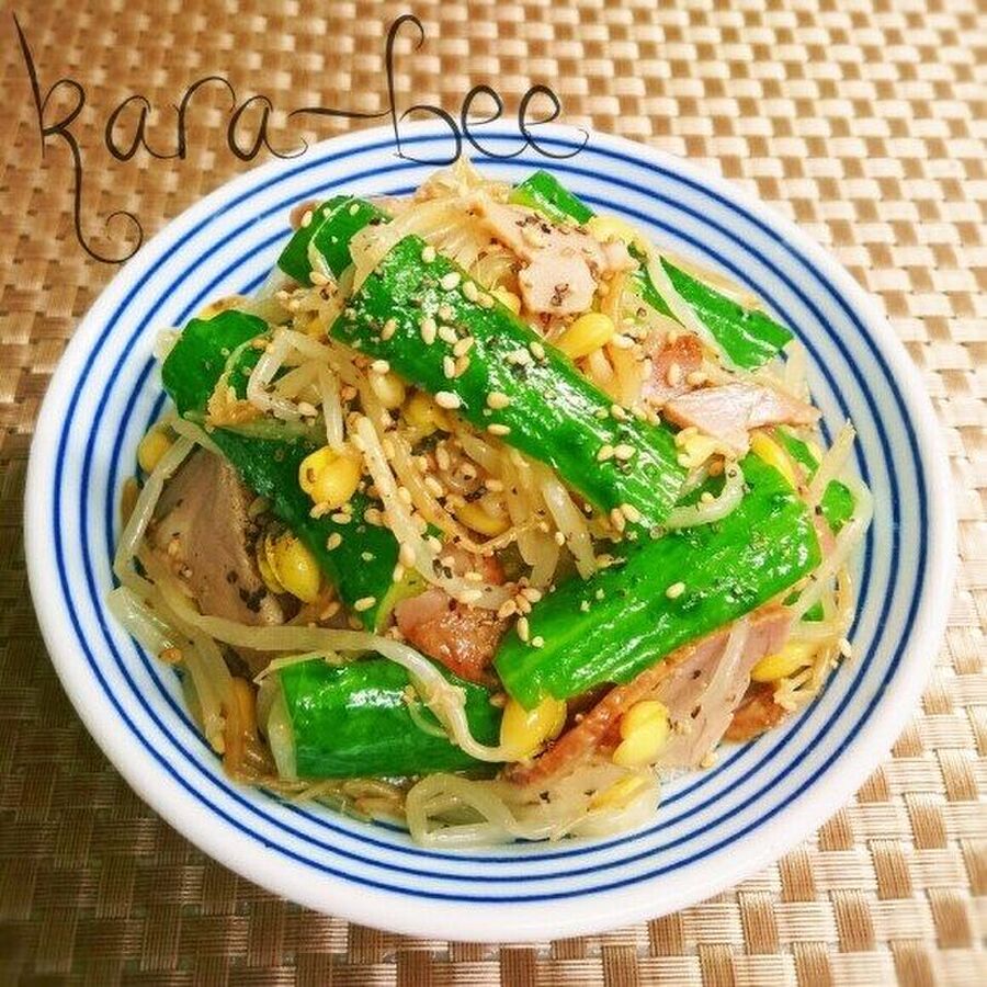 お正月の焼豚リメイク 絶品 焼豚と野菜の中華サラダ 暮らしニスタ