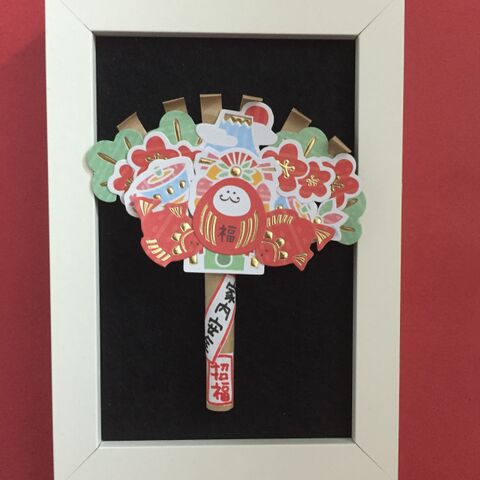 セリアのシールとポチ袋1枚で ミニチュア縁起熊手 簡単だけどちょっぴり豪華 暮らしニスタ セリアのシールとポチ袋1枚で ミニチュア縁起熊手 簡単だけどちょっぴり豪華 暮らしニスタ