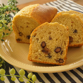 おせちの残りをリメイク！ホットケーキミックスで簡単、黒豆パウンドケーキ