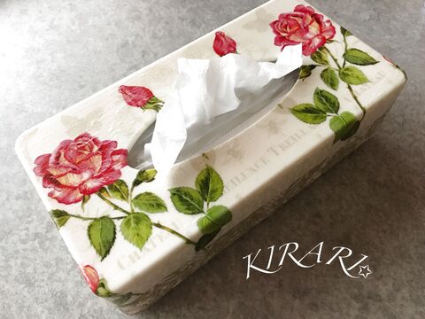 デコパージュで100均ティッシュケースを簡単リメイク 暮らしニスタ デコパージュで100均ティッシュケースを簡単リメイク 暮らしニスタ