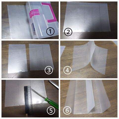 クリアファイルで仕切りをつくる 100均boxでくぎケース Diyには必需品 暮らしニスタ クリアファイルで仕切りをつくる 100均boxでくぎケース Diyには必需品 暮らしニスタ