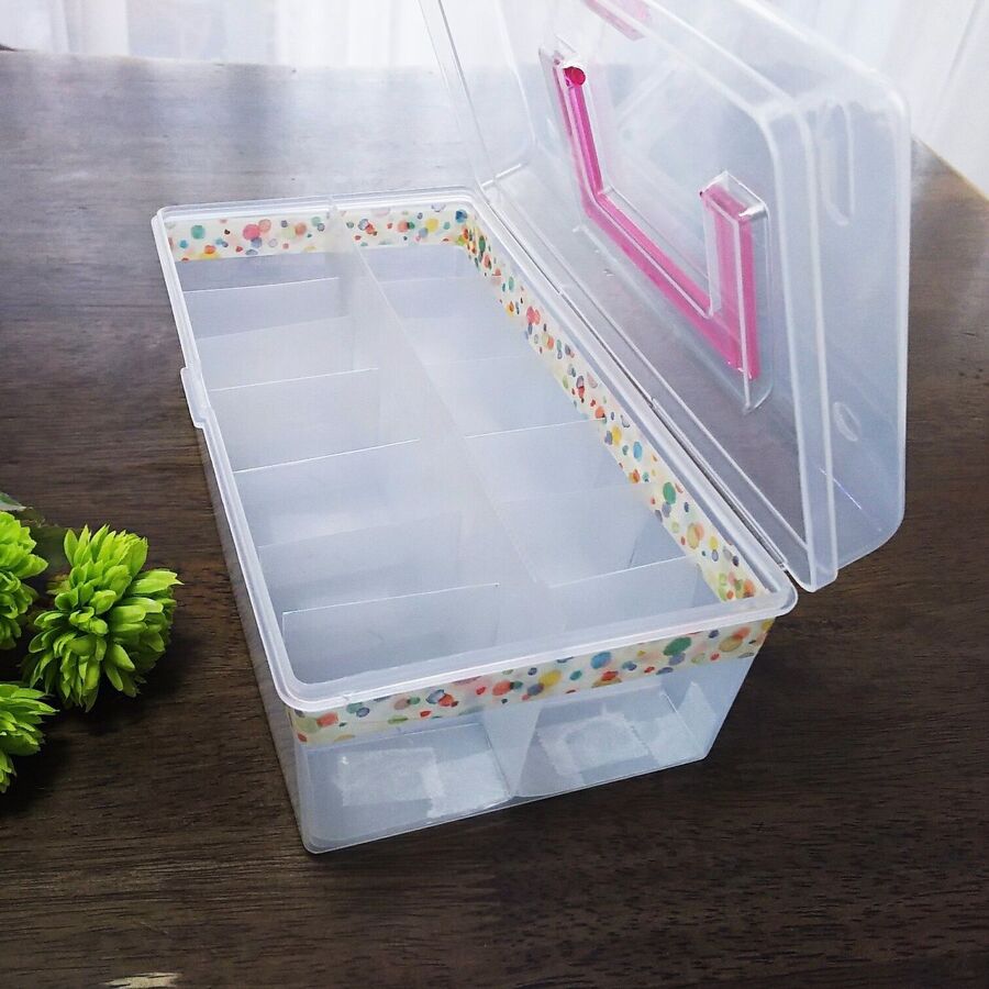 クリアファイルで仕切りをつくる 100均boxでくぎケース Diyには必需品 暮らしニスタ クリアファイルで仕切りをつくる 100均boxでくぎケース Diyには必需品 暮らしニスタ