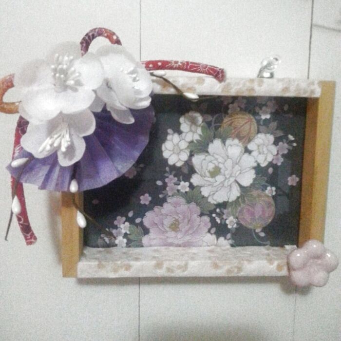 これぞ日本の美！伝統柄折り紙で壁掛けフレームを手作り