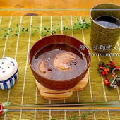 簡単！『ゆであずき』缶で作る御ぜんざい