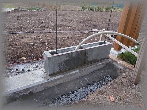 ステップ7 塗り壁フェンスdiy ブロック積 その 暮らしニスタ ステップ7 塗り壁フェンスdiy ブロック積 その 暮らしニスタ