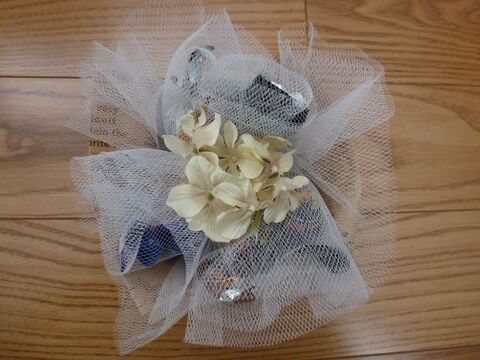 まるでお花 水切りネットでフラワーラッピング 暮らしニスタ まるでお花 水切りネットでフラワーラッピング 暮らしニスタ