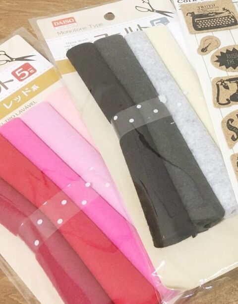 簡単 100均フエルト ハートが可愛い バレンタインラッピング 暮らしニスタ
