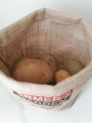 根菜の保存に最適 セリアのジュート鉢カバー 暮らしニスタ 根菜の保存に最適 セリアのジュート鉢カバー 暮らしニスタ