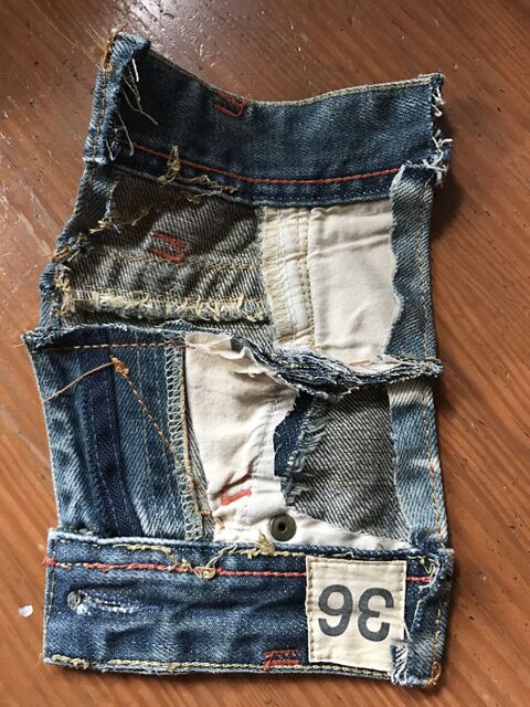 古い財布をデニムでリメイク オリジナル オシャレカッコイイデニム財布 暮らしニスタ 古い財布をデニムでリメイク オリジナル オシャレカッコイイデニム財布 暮らしニスタ