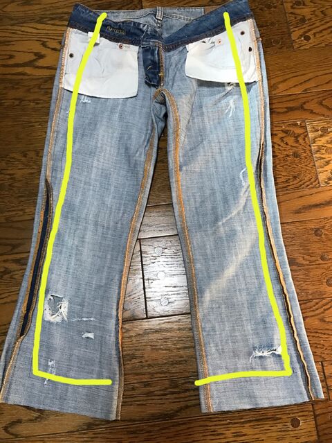 履かなくなったgパンを縫って切るだけ 子供用に簡単リメイク 暮らしニスタ 履かなくなったgパンを縫って切るだけ 子供用に簡単リメイク 暮らしニスタ