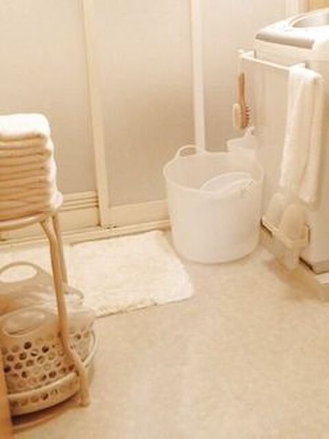 バスタオルの一時置き 流れを作る置き場所作り 暮らしニスタ バスタオルの一時置き 流れを作る置き場所作り 暮らしニスタ