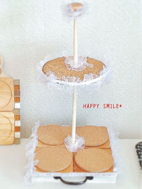 100均だけで出来る ディスプレイorケーキスタンド 暮らしニスタ