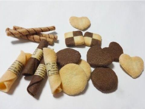 まるで本物 フェルトのクッキーの作り方 暮らしニスタ