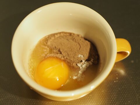 バレンタインデー当日でもok レンチン 5分で とろけるココアプリン が出来た 作ってみた 暮らしニスタ