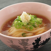 寒い日もぽっかぽか♪「しょうがあんうどん」