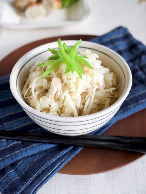 子どもも食べられる 新生姜とツナの炊き込みご飯 暮らしニスタ