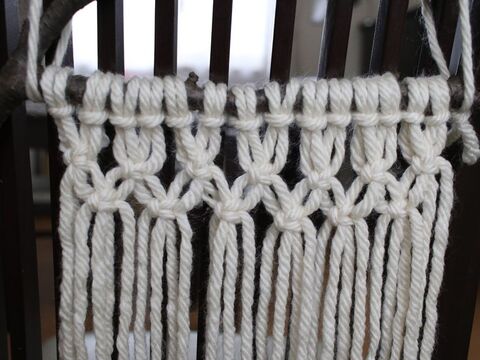 毛糸を 平編み でハンドメイド タペストリー 暮らしニスタ 毛糸を 平編み でハンドメイド タペストリー 暮らしニスタ
